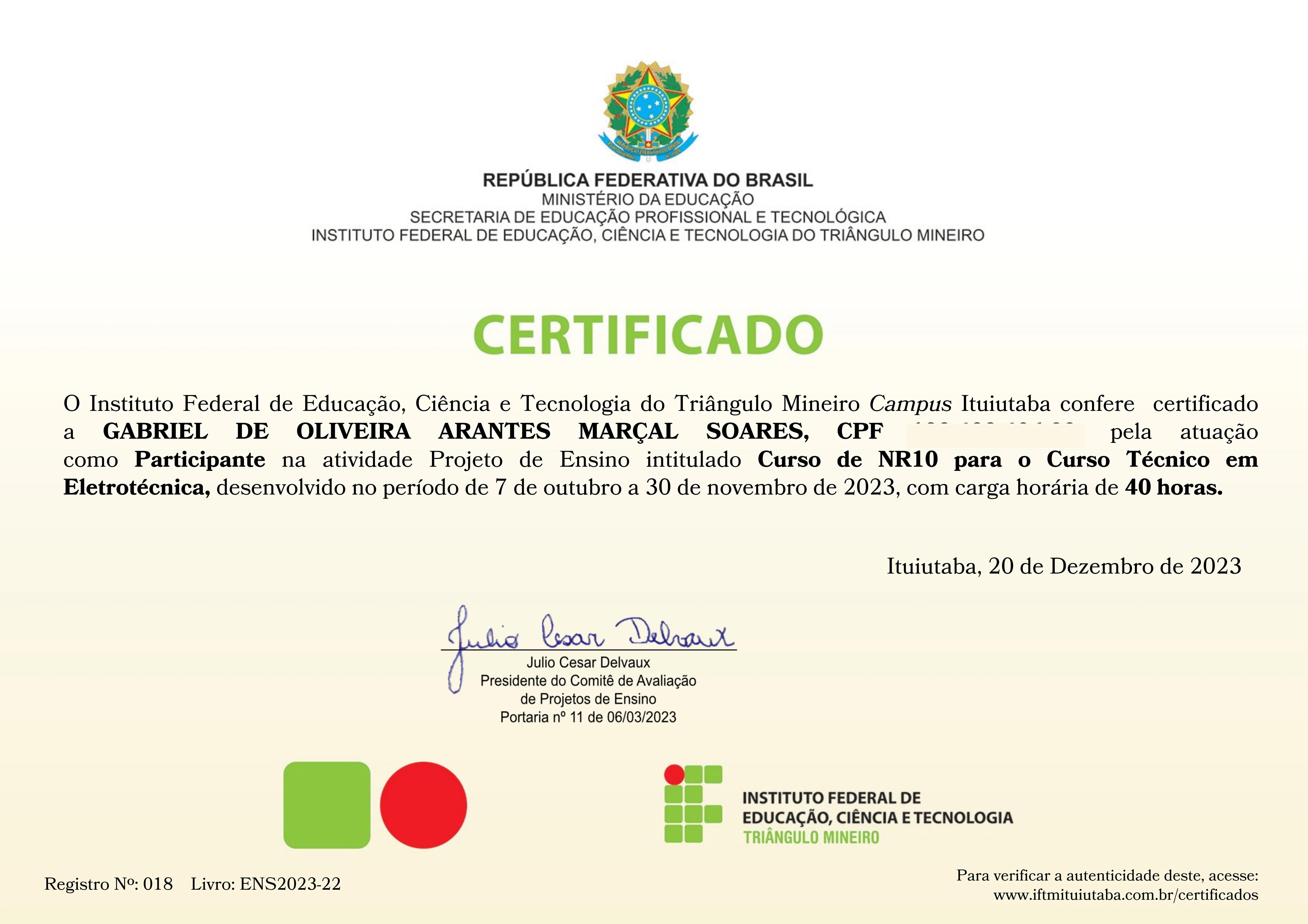 Certificado 1
